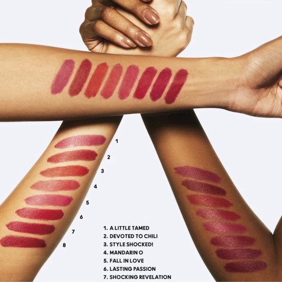 MAC Cosmetics Powder Kiss Lipstick in 316 Devoted to Chili - Picture 3 of 14